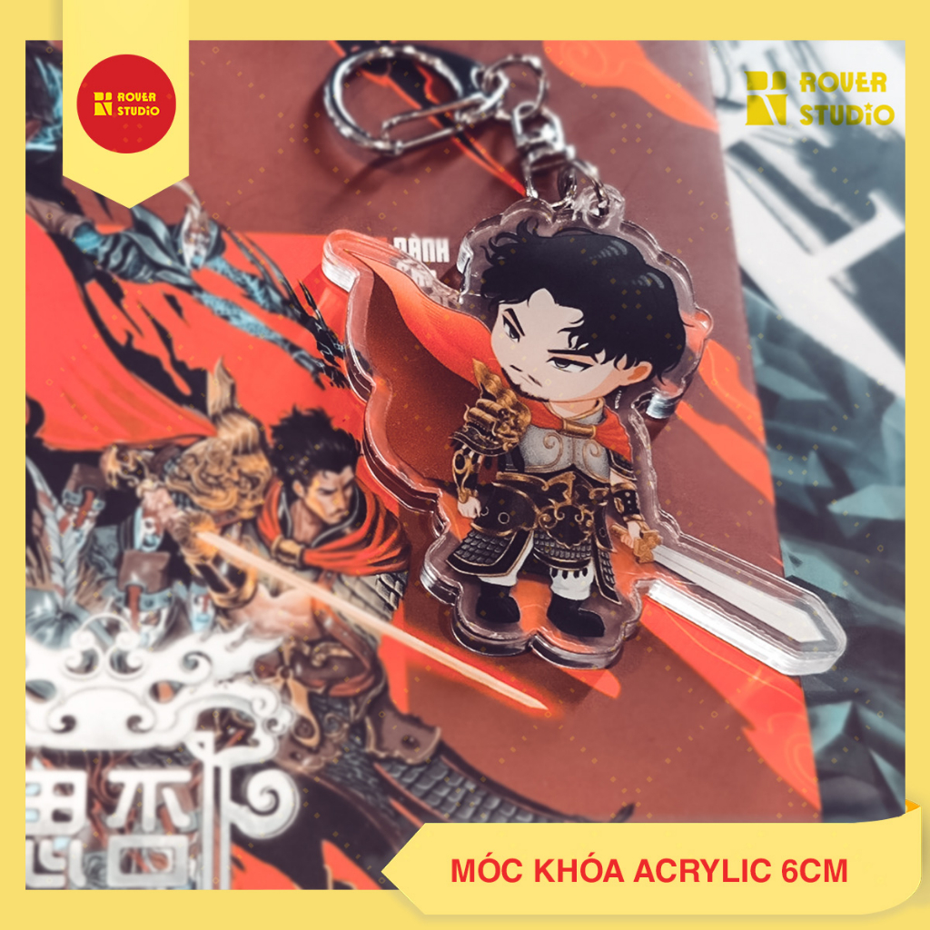 Móc khoá Acrylic Tứ Phủ Xét Giả