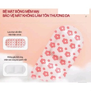 Bịt mắt ngủ chườm nóng 41 độ, miếng chườm mắt hơi nước nóng giúp giảm nhức mỏi mắt, tăng cường thị lực