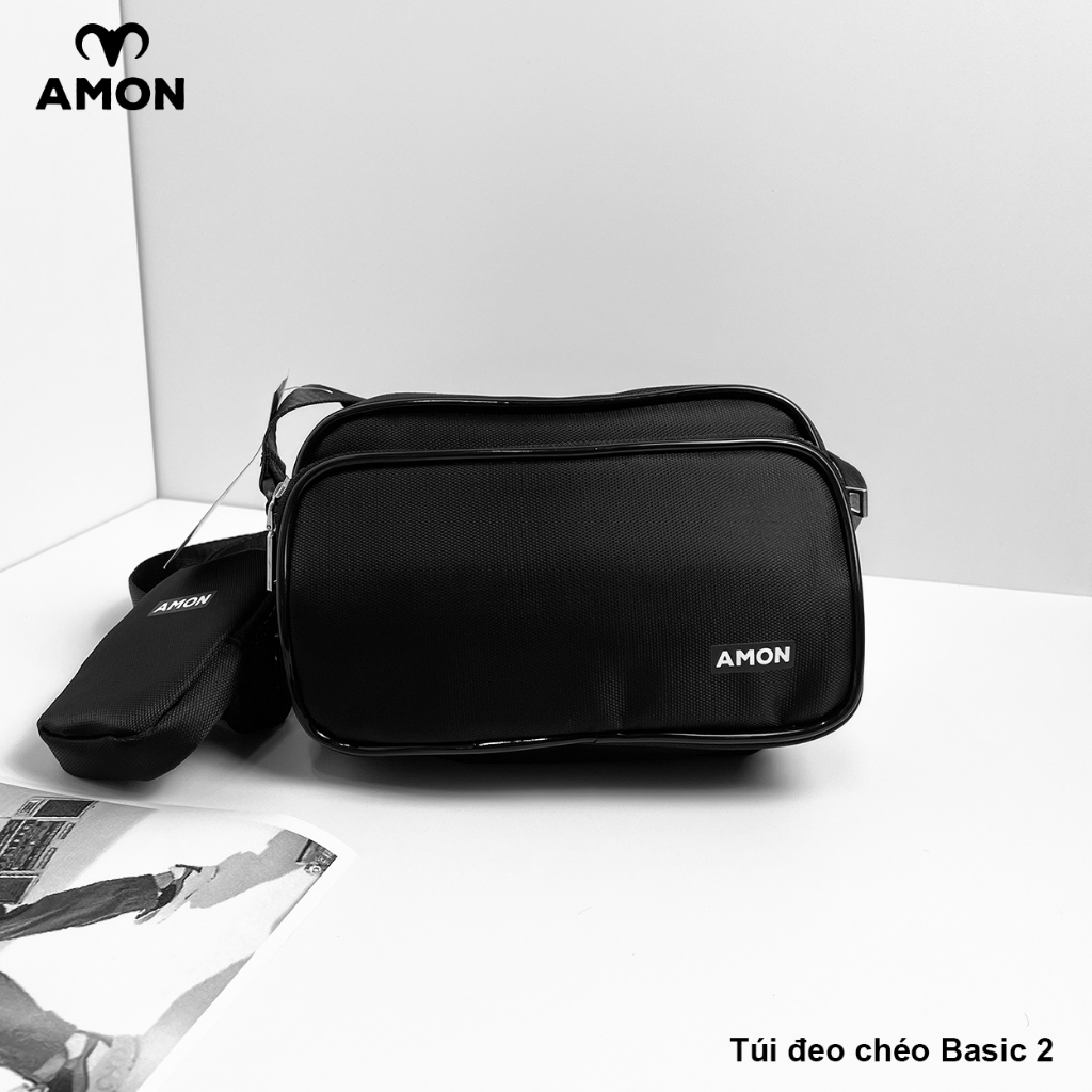 Túi đeo chéo nam BASIC 2 - Vải Oxford kháng nước - AMONVN