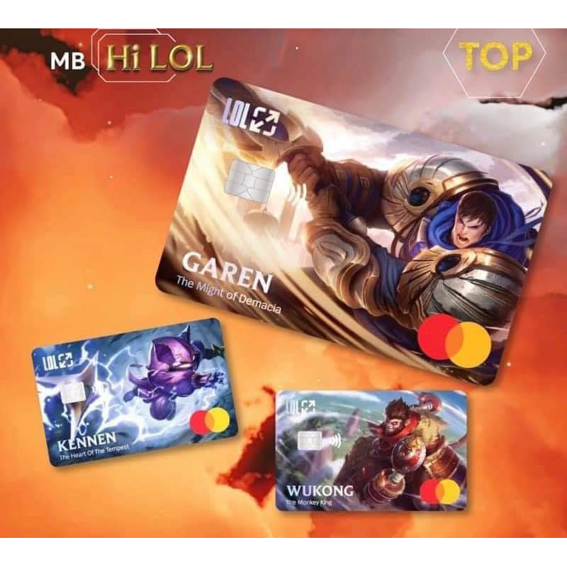 THẺ MB HI COLLECTION KẾT HỢP VỚI LIÊN MINH HUYỀN THOẠI