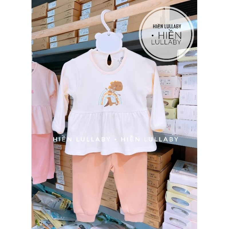 Bộ dài tay Lullaby cao cấp mẫu mới cho bé trai, bé gái
