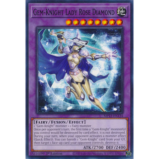 Gem-knight lady rose diamond - mp23-en134 - common 1st edition
