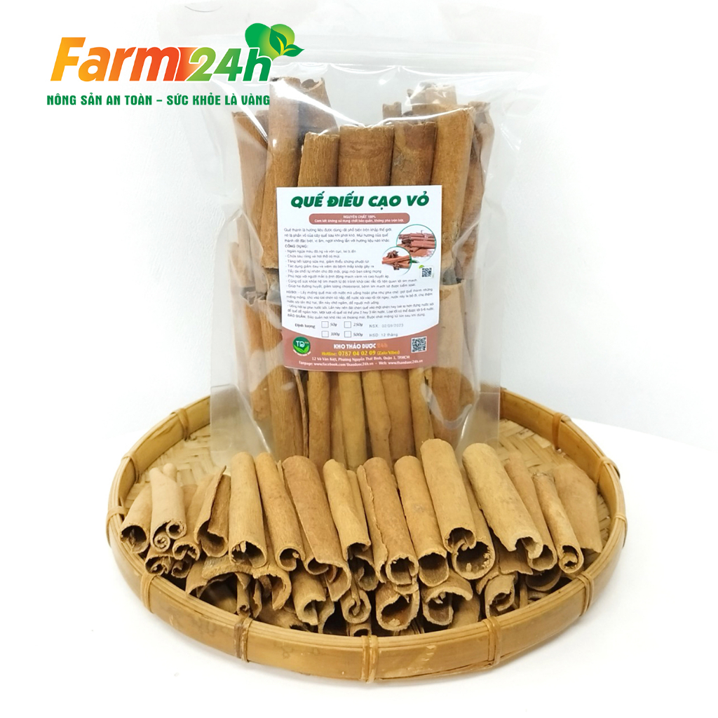 Quế thanh  cạo vỏ Yên Bái, dùng pha trà, làm sạch nhà cửa, trang trí quán