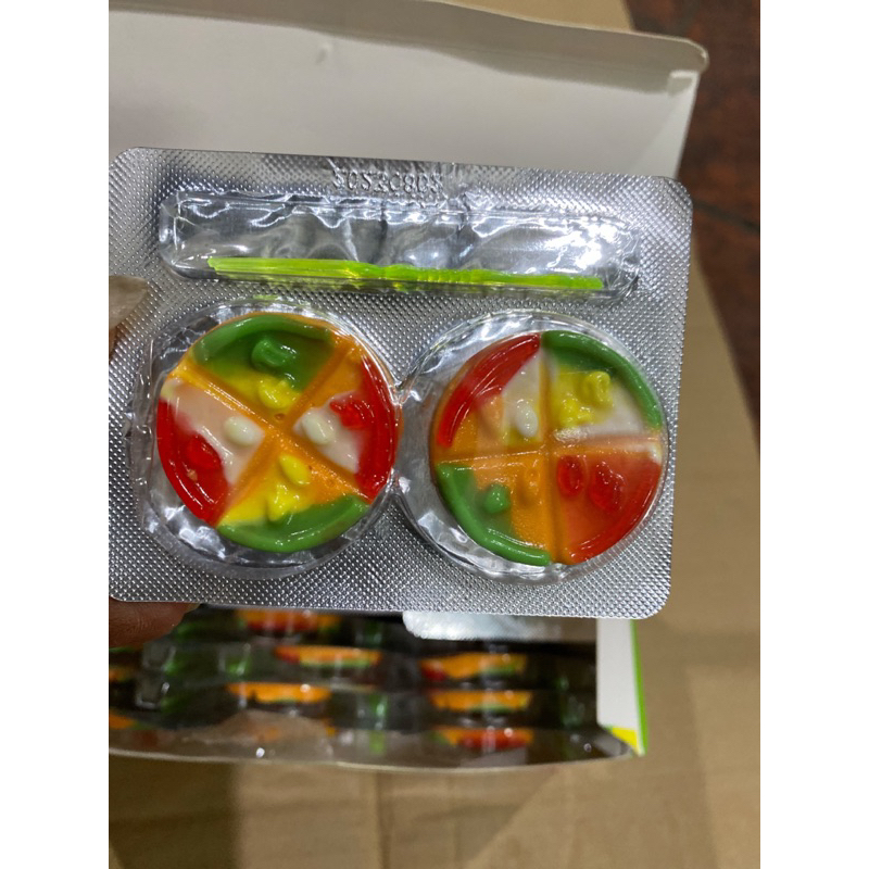 Sỉ hộp 30 vỉ kẹo piza siêu ngon