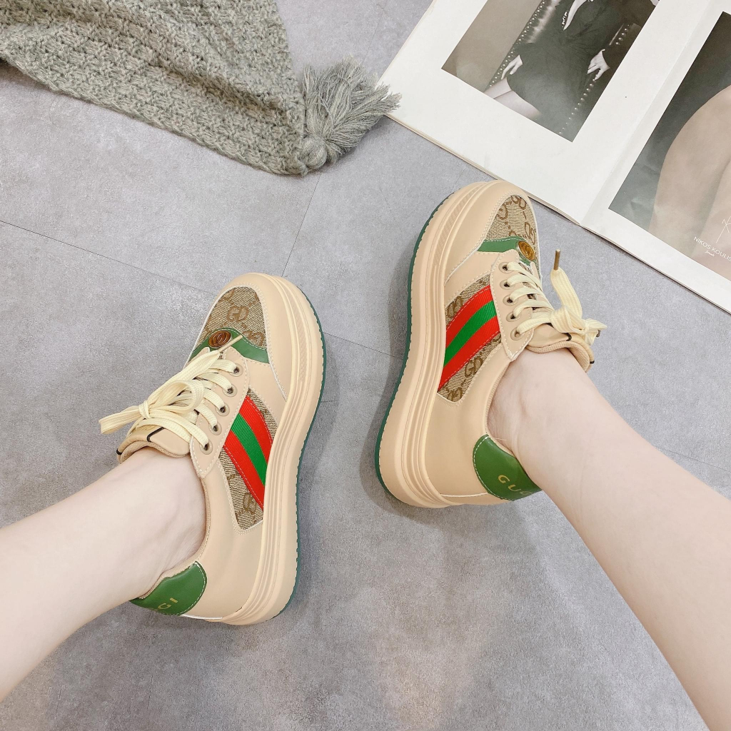 Giày thể thao nữ , giày sneaker nữ độn đế 7cm hàng cao cấp