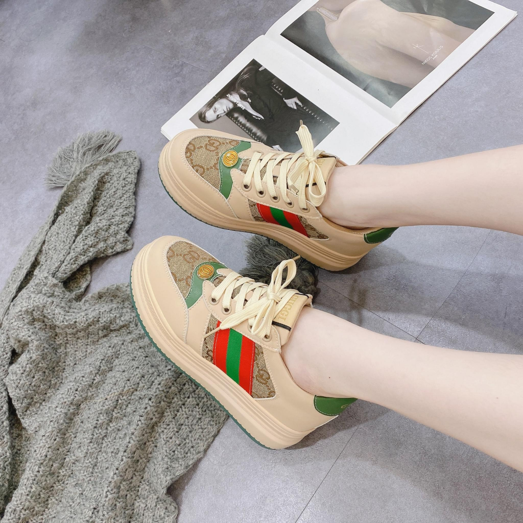 Giày thể thao nữ , giày sneaker nữ độn đế 7cm hàng cao cấp
