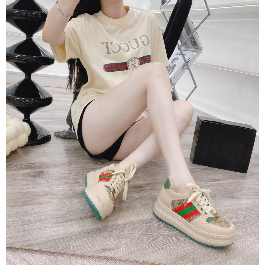 Giày thể thao nữ , giày sneaker nữ độn đế 7cm hàng cao cấp