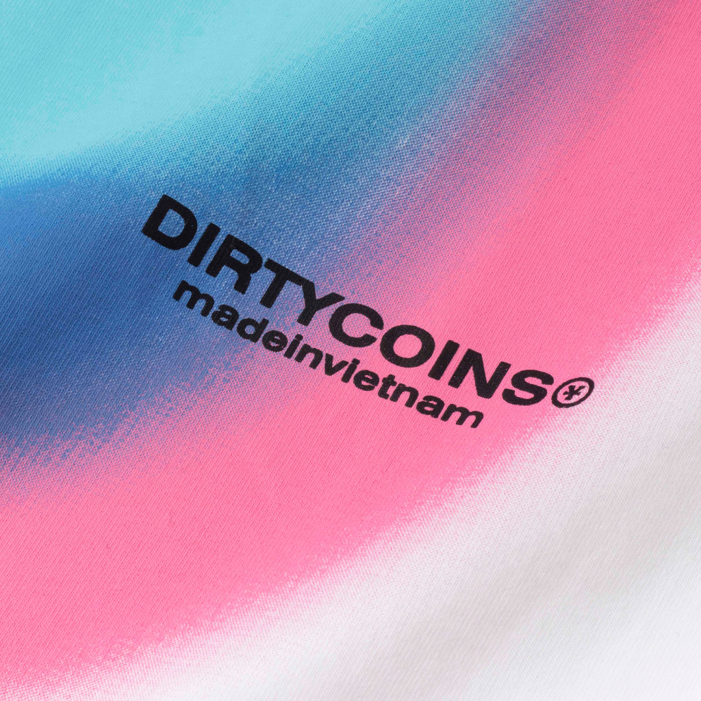 Áo Thun DirtyCoins Gradient Regular T-shirt - White