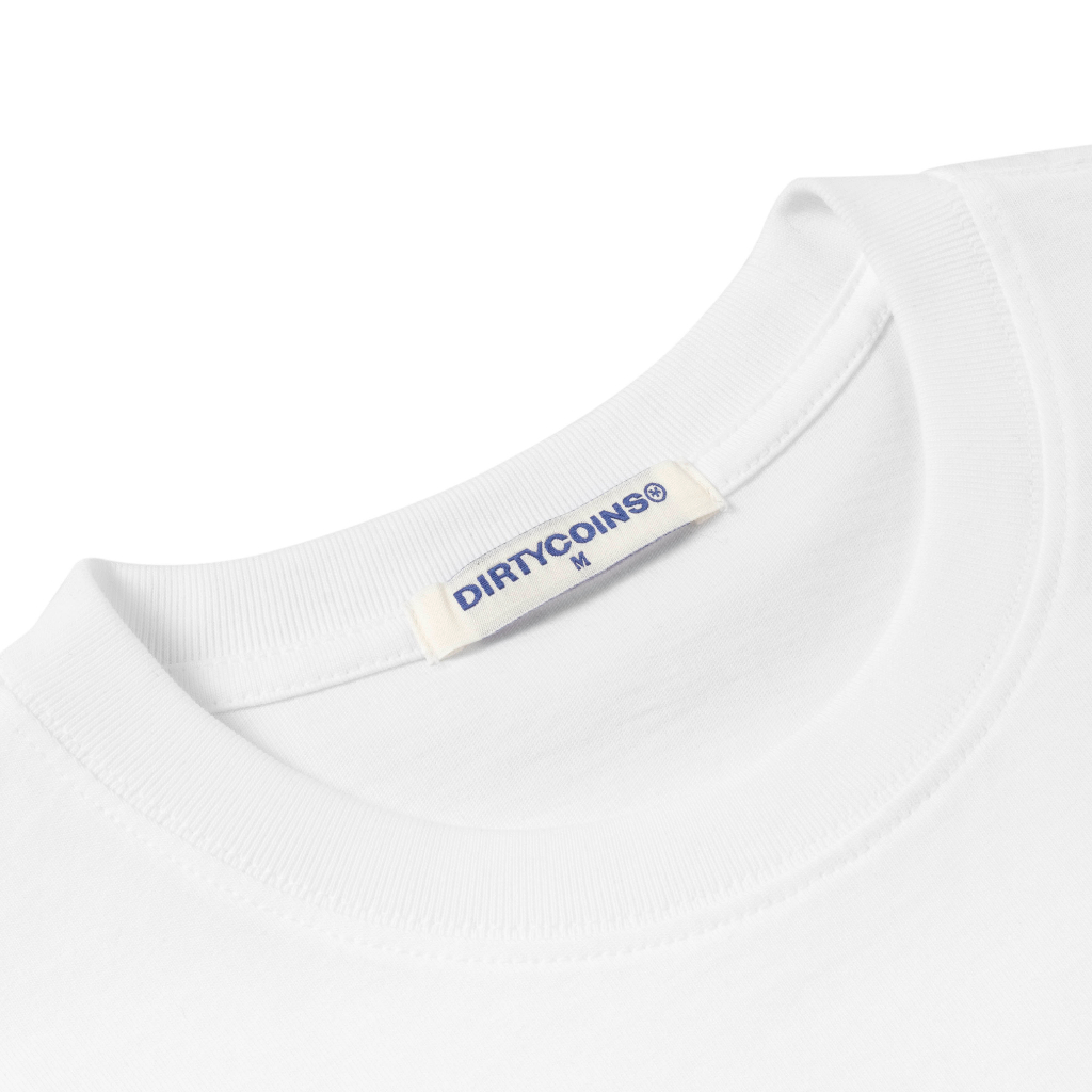 Áo Thun DirtyCoins Gradient Regular T-shirt - White