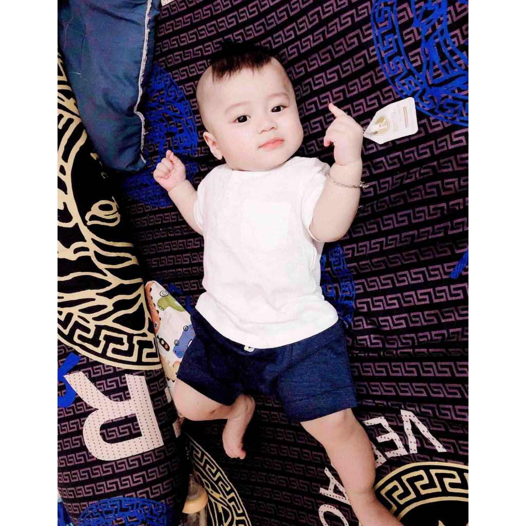 💙Quần bé trai 💙 quần đùi short cho bé vải thun cotton mềm từ 6-24kg