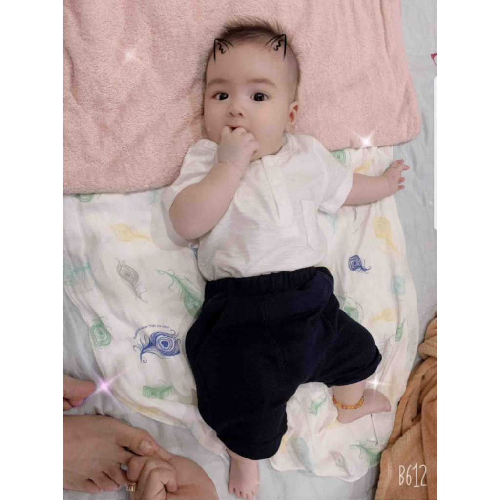 💙Quần bé trai 💙 quần đùi short cho bé vải thun cotton mềm từ 6-24kg