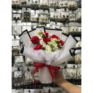 HOA LỤA , HOA SÁP BÓ CỰC XINH ( ảnh thật )