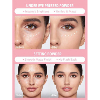 Sheglam Phấn Phủ 2 Tầng Insta-Ready Duo-Bubblegum Face & Under Eye Setting Powder
