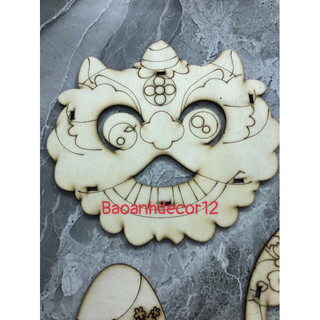 Hình gỗ tô mầu cho bé( giá trên là giá 1 hình, chưa kèm mầu)
