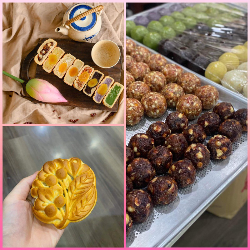 Bánh trung thu mỏng vỏ , ít ngọt 150gr handmade