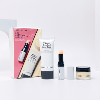  Set 3 món Bobbi Brown Sephora kem lót 15ml kem mắt 5ml son dưỡng 