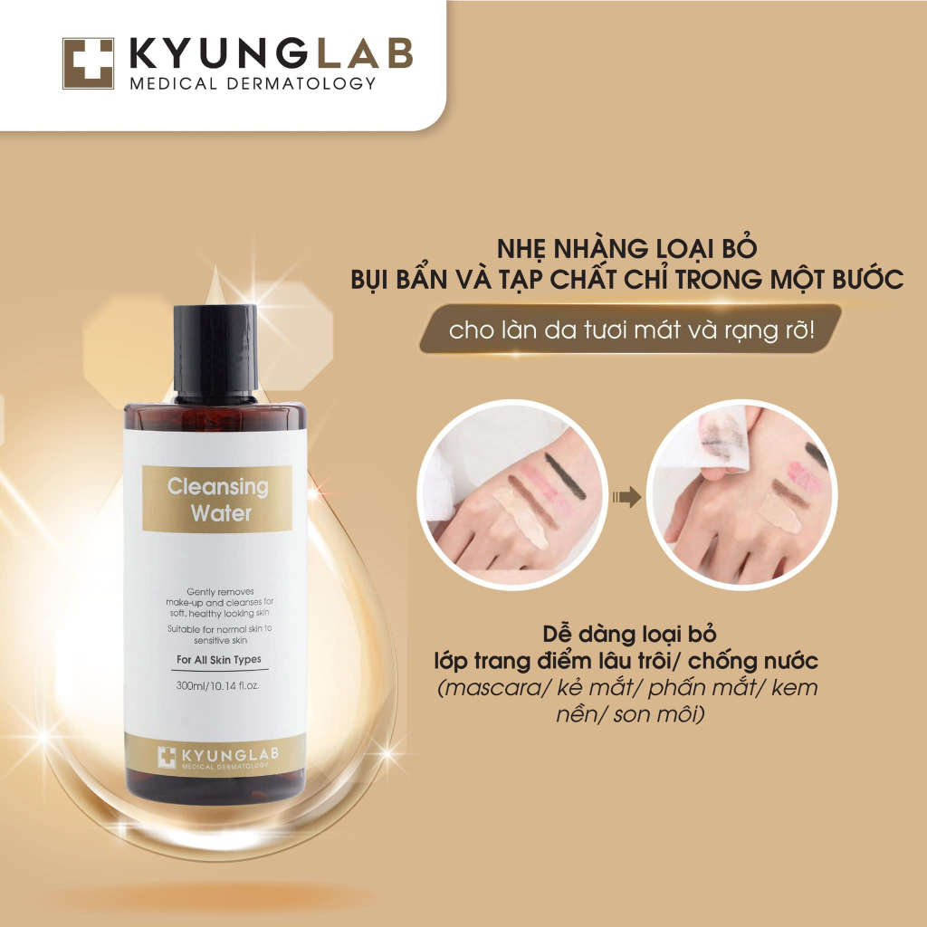 Nước tẩy trang Kyung Lab làm sạch sâu phù hợp mọi loại da 300ml - BonnieCosmetics