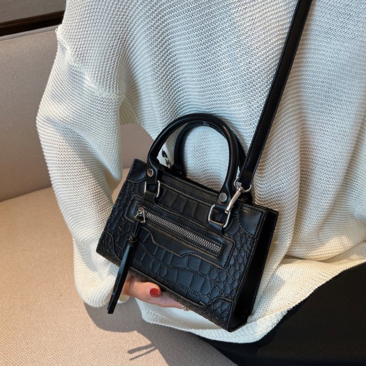 TÚI XÁCH NỮ QUAI XÁCH KÈM DÂY ĐEO CHÉO VÂN CÁ SẤU