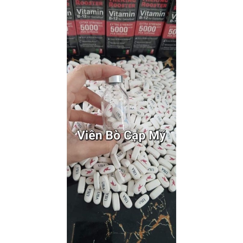 Viên đá bò cạp mỹ tăng bo cho gà