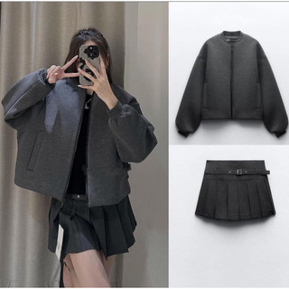 Áo khoác zara xuất xịn/ chân váy zara xuất xịn xếp ly