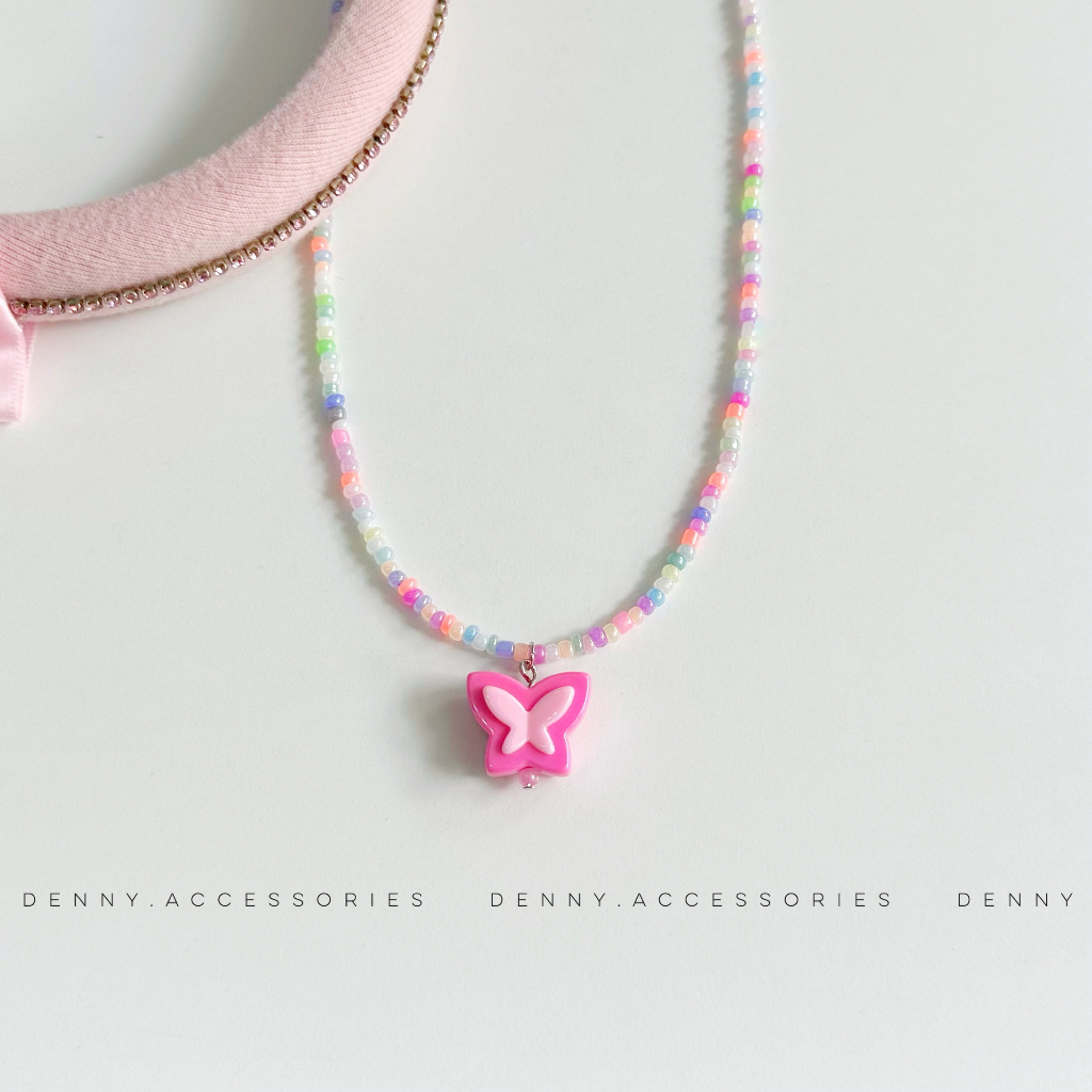 Dây chuyền butterfly nhiều màu