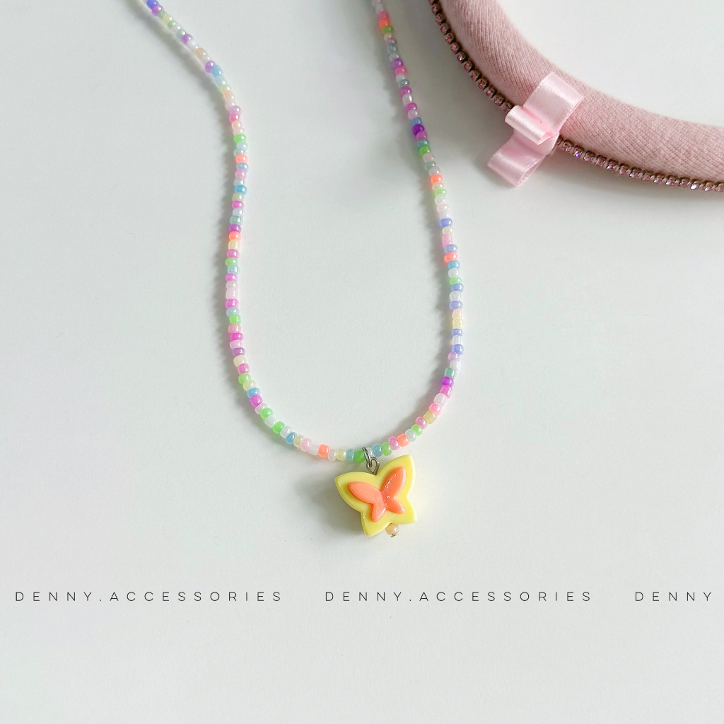 Dây chuyền butterfly nhiều màu