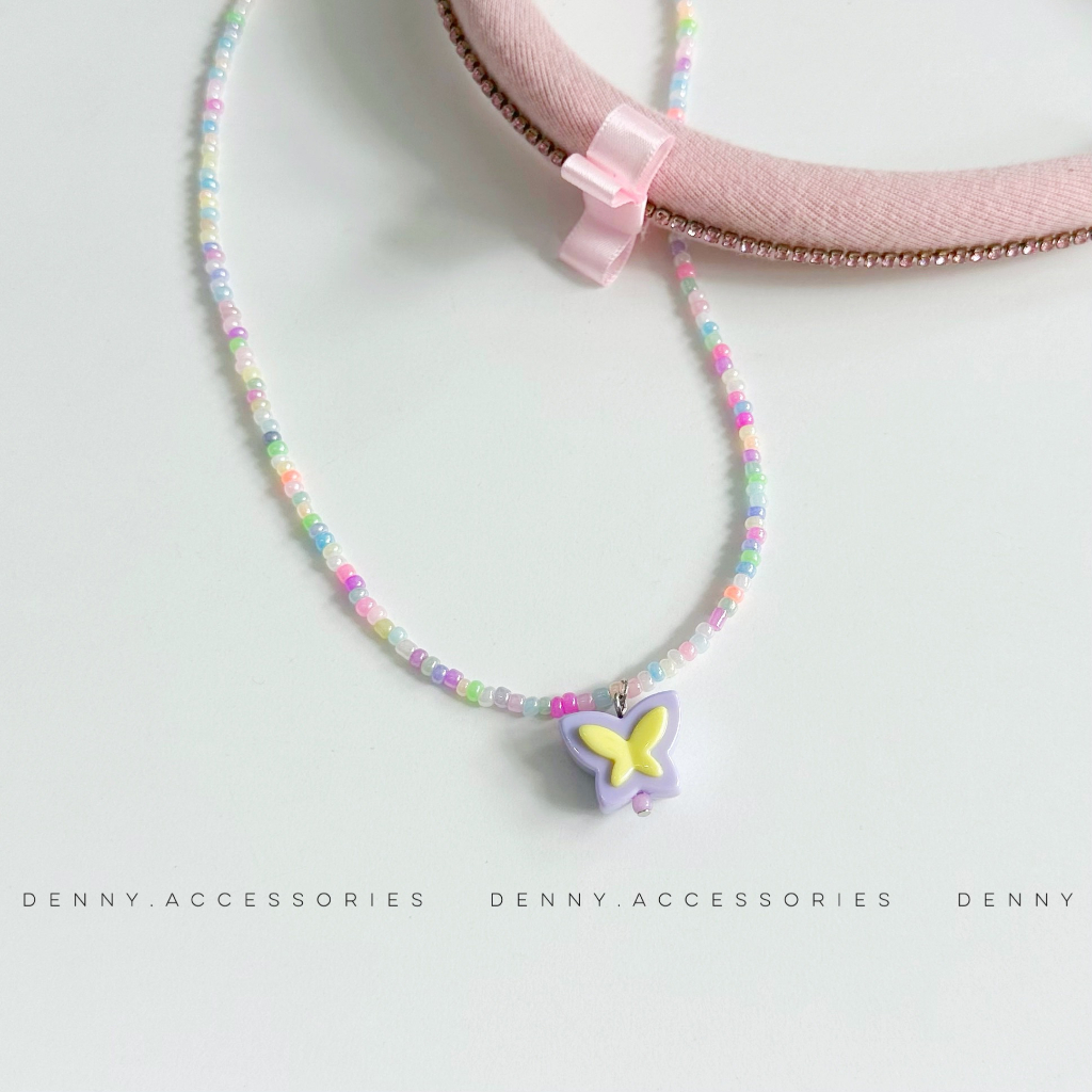 Dây chuyền butterfly nhiều màu