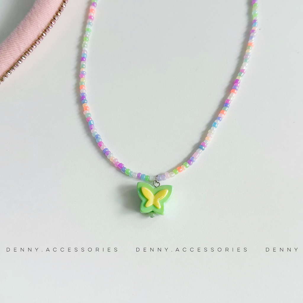 Dây chuyền butterfly nhiều màu