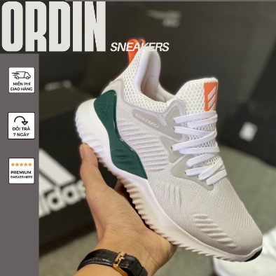 GIÀY ADI.DAS ALPHABOUSE RUNING WHITE GREEN LAI AU