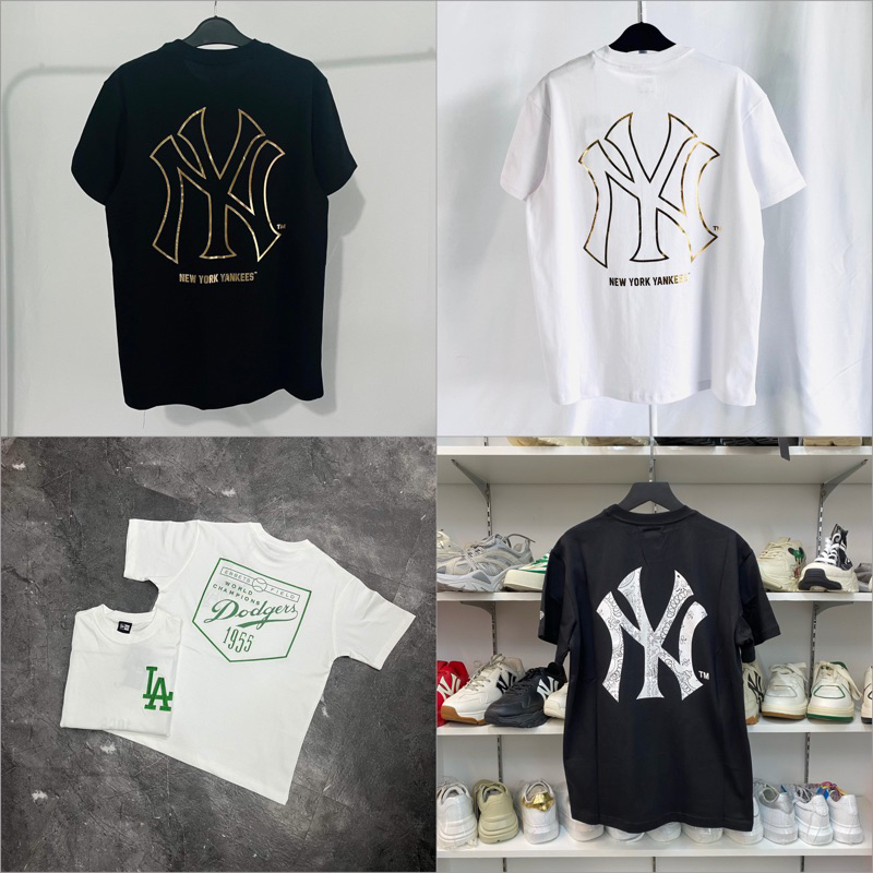 [Bao Check Chính Hãng💯] Áo thun NEW ERA x MLB New York Yankees - NY Gold 12360541 * 12360543 - Áo Th