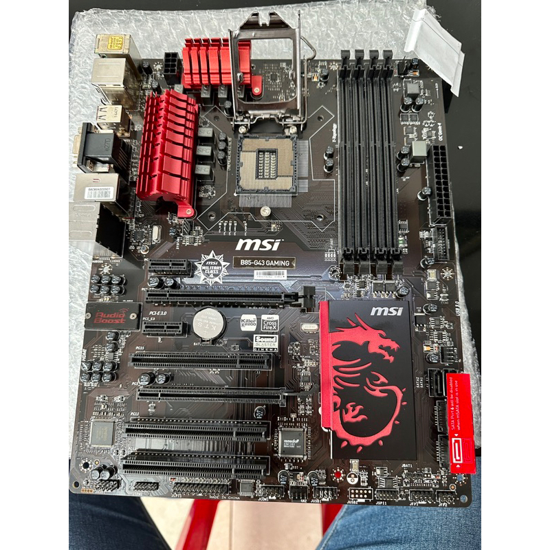 Main MSI B85 gaming socket 1150 như mới + fe zin