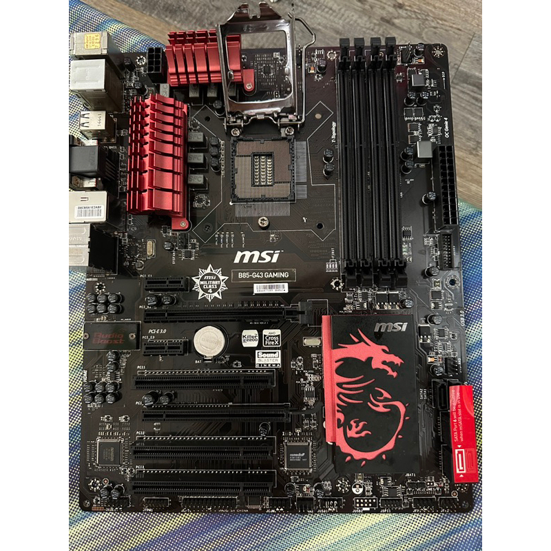 Main MSI B85 gaming socket 1150 như mới + fe zin