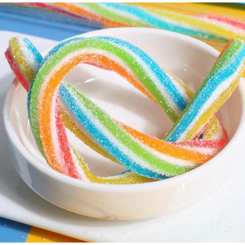 KẸO BÚT CHÌ THÁI LAN ⚡ CHUA CHUA ⚡ NGỌT NGỌT 1 dây 40cm