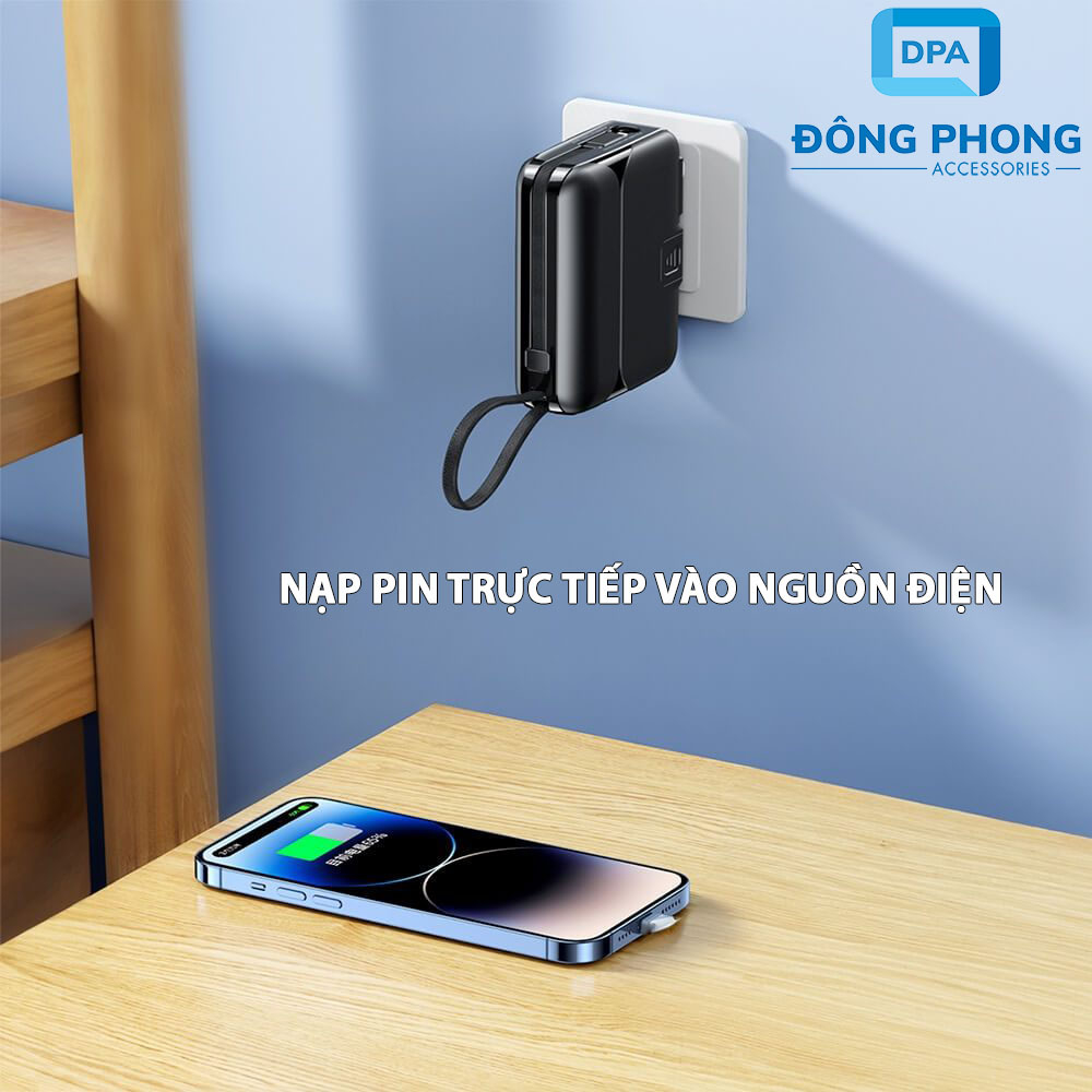 Pin Dự Phòng Remax RPP-553 20000mAh Chính Hãng Sạc Nhanh 27W Đa Năng