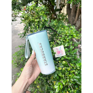 Ly giữ nhiệt Starbucks xanh 473ml