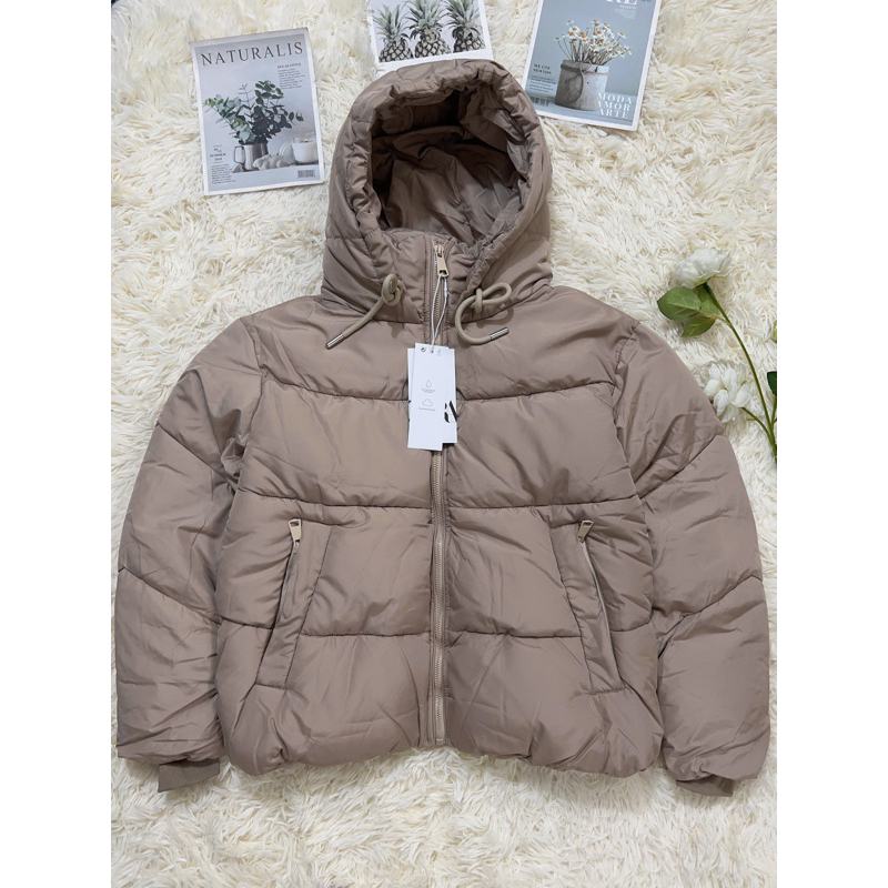 Áo khoác phao siêu ấm form đẹp Zara xuất A222