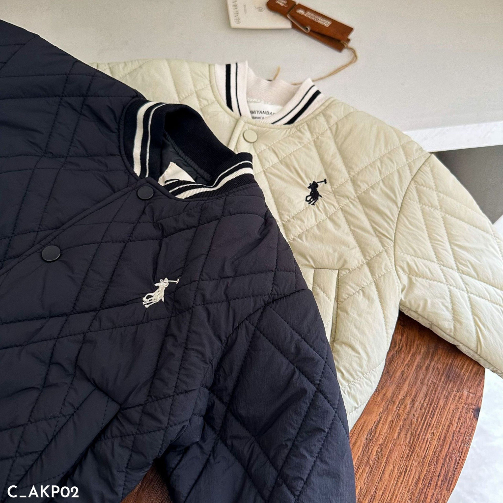 Áo khoác cho bé trai, áo khoác thu đông EMBES KIDS từ 11kg đến 31kg