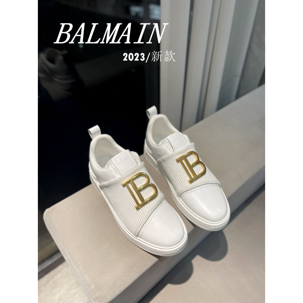 Giày thể thao nam cao cấp Balmain thiết kế thanh lịch, độc đáo