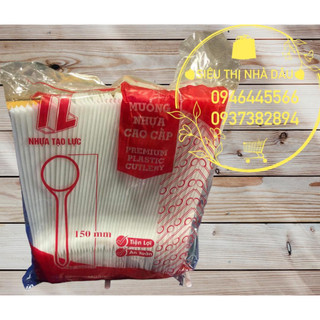 Muỗng dài dùng 1 lần, bịch 100 cái