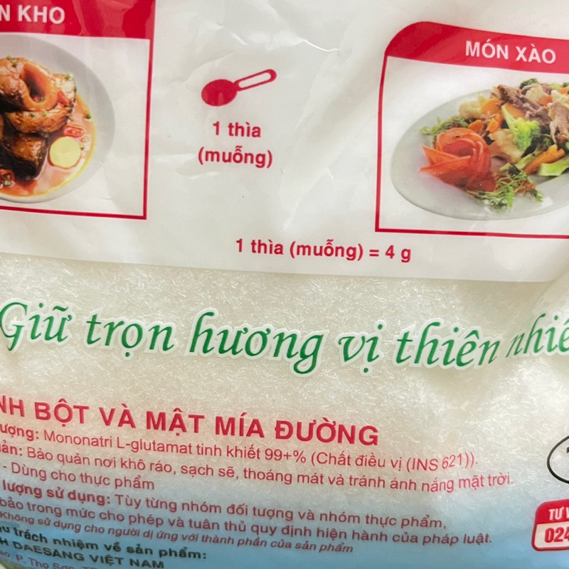 Mì chính Miwon gói 1kg
