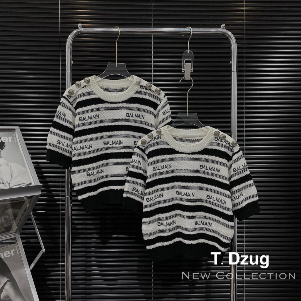 ÁO LEN BAL-MAN CHỮ CỘC TAY CHẤT ĐẸP HÀNG QCL1