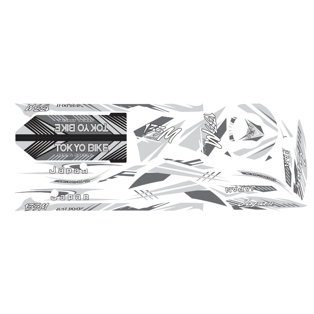 Tem xe điện 133M - Tem Tokyo Bike