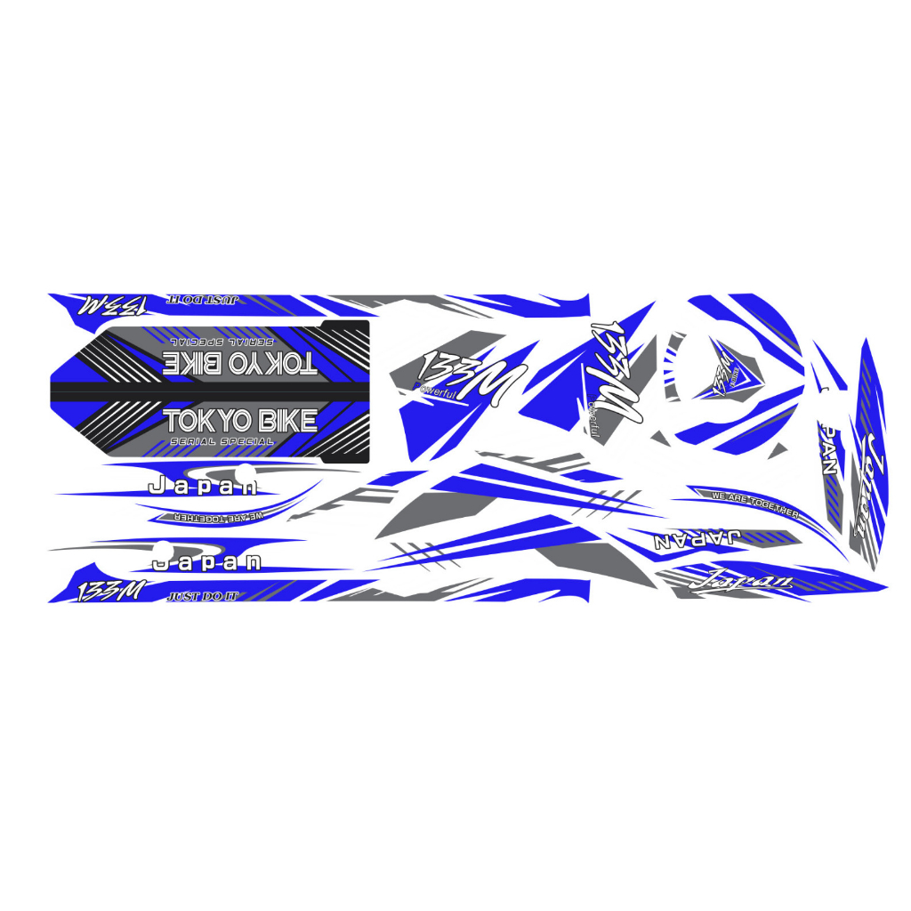 Tem xe điện 133M - Tem Tokyo Bike