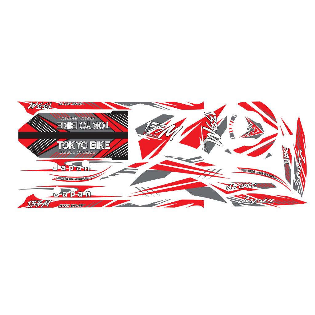 Tem xe điện 133M - Tem Tokyo Bike