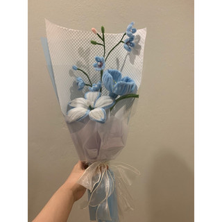 Bó Hoa Kẽm Nhung Handmade Quà Tặng