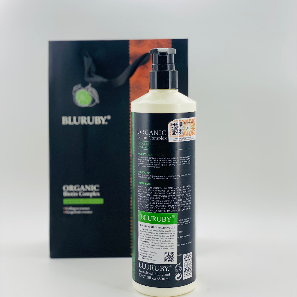 GỘI XẢ BƯỞI LÚA MẠCH 800ml
