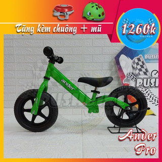 Xe thăng bằng cho bé Ander Pro - Hợp kim thép, sơn tĩnh điện, nặng 2.9kg - Phù hợp với bé từ 1.5 đến 6 tuổi