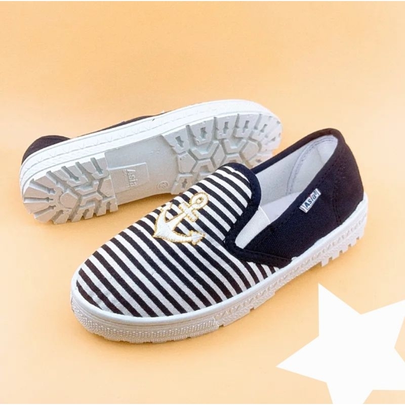 Giày nữ ASIA màu xanh