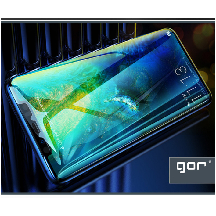Bộ 2 miếng dán cường lực dẻo 3D TPU full màn GOR Huawei Mate 40 Pro / P50 Pro / P40 / Mate 30 / Mate 20  P20 Pro