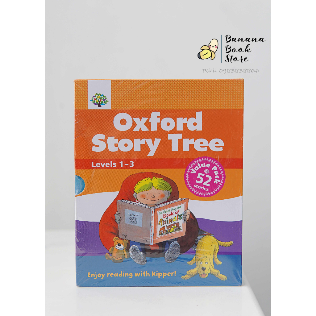 Bộ series Oxford Story Tree level 1-3, Có audio 52q